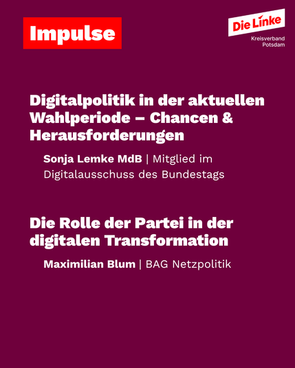 Beschreibung Themen, Gäste und Programmablauf